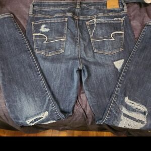 American Eagle 12 Distressed Jeans